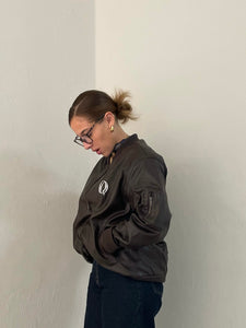 Leather Bomber Jacket