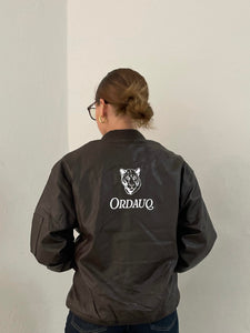 Leather Bomber Jacket