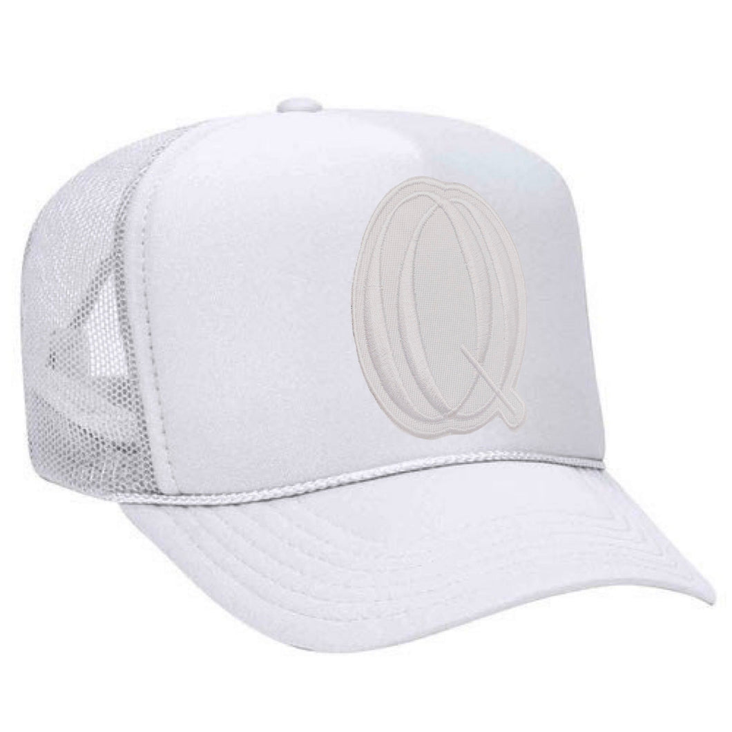 Basic White Trucker