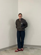 이미지를 갤러리 뷰어에 로드 , Leather Bomber Jacket
