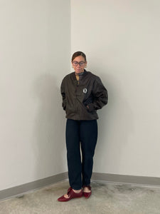 Leather Bomber Jacket