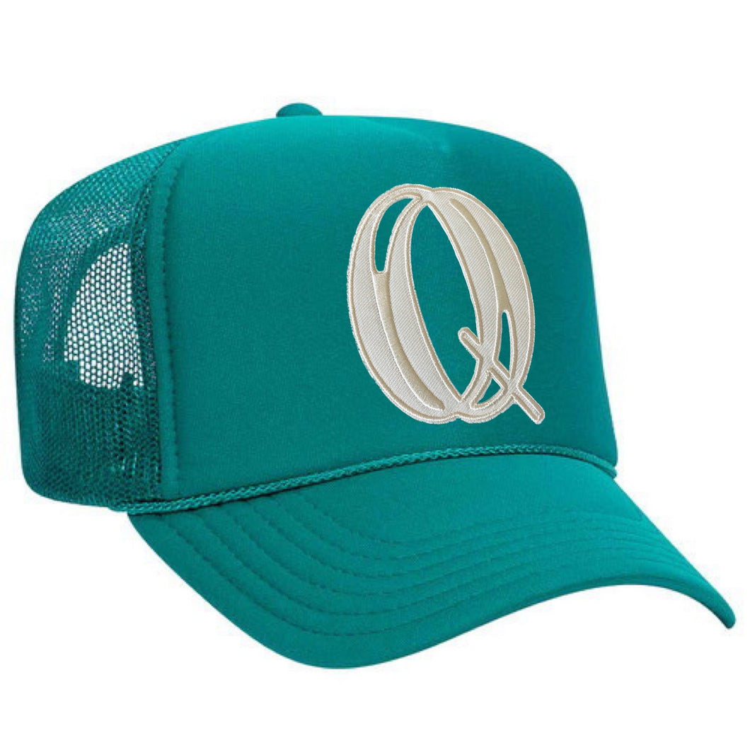 Basic Turquoise Trucker